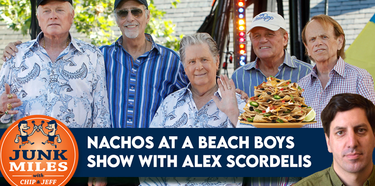 Video: Enjoying Nachos at a Beach Boys Concert with Alex Scordelis
