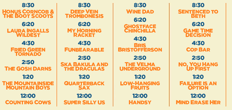 The Festival Lineup Looks Insane